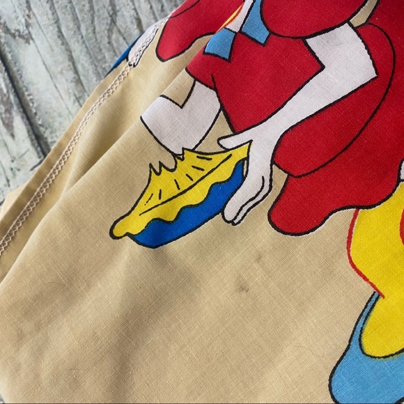 Vintage Fashion Manor Pennys Disney Donald Duck Mickey Minnie Daisy fitted sheet - Picture 10 of 15